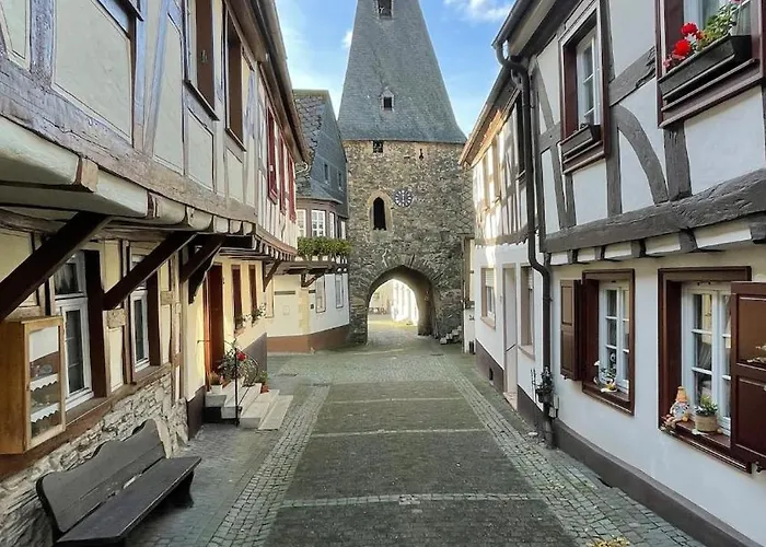 公寓 Stilvolle Auszeit Im Hunsrueck-aussicht Und Komfort Herrstein